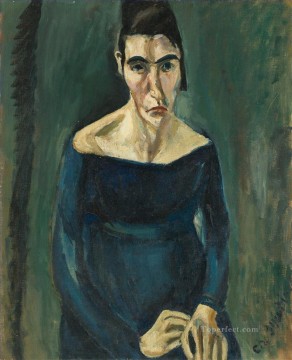 Expresionismo Painting - LA FOLLE mujer Chaim Soutine Expresionismo